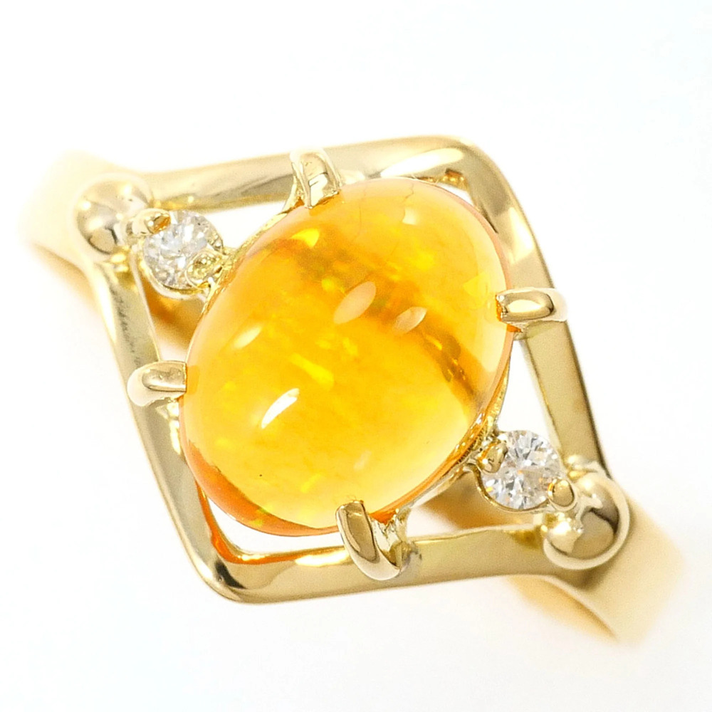 VINTAGE 14k Gold Diamond Ring